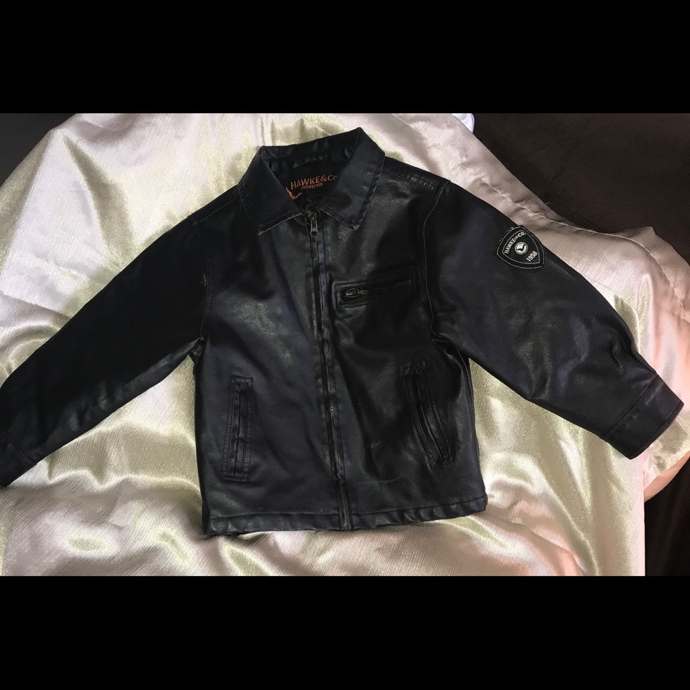 Leather Bomber Jacket